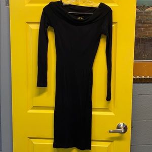 BeBe off the shoulder dress